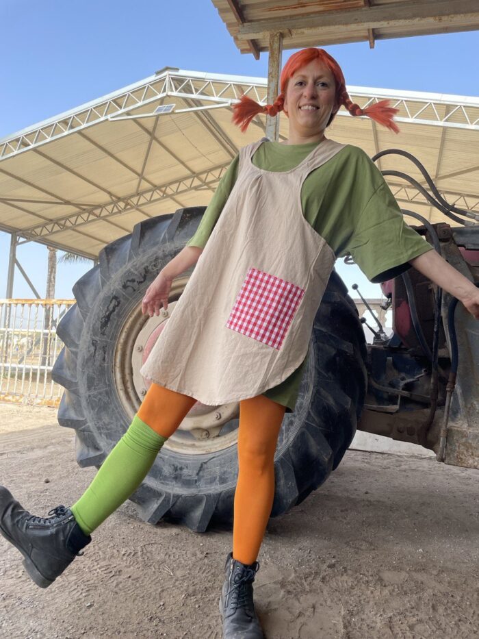 Vicky Sirera es Pippi Calzaslargas para Komba Educación
