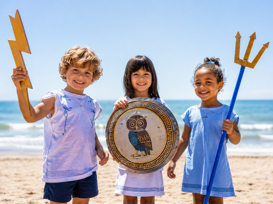 Manualidades Actividades en el Olimpo para niños