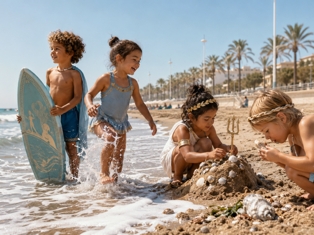 Surf Actividades en el Olimpo para niños