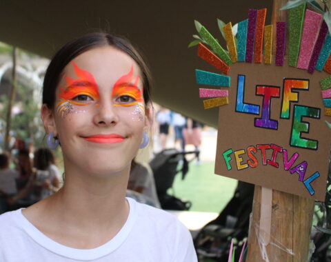 Zona Kids Komba Festivales de música Valencia. Facepainting